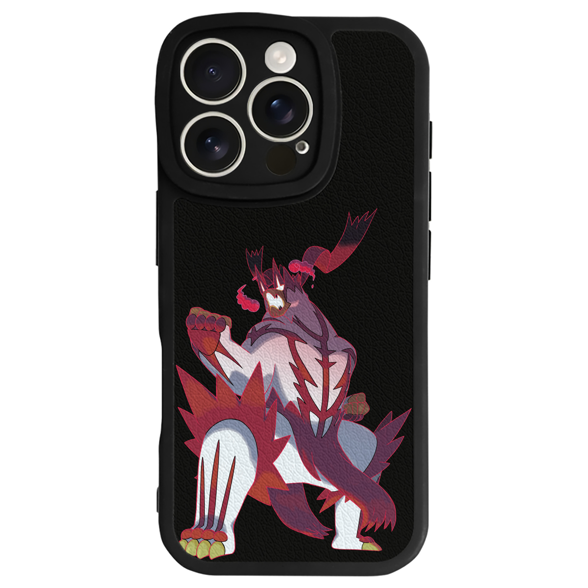 （画像用） ポケットモンスター Pokémon 【iPhone 16シリーズ対応】シリコンスマホケース（レザー調） 材質：シリコン